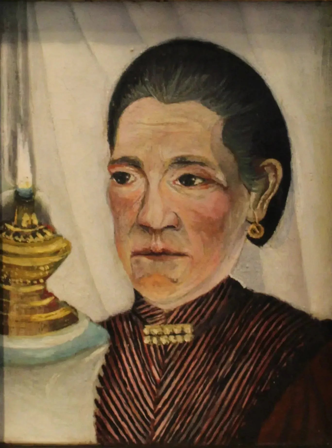Portrait de la seconde femme de Rousseau - Henri Rousseau image 1 reproduction artisanale de tableau