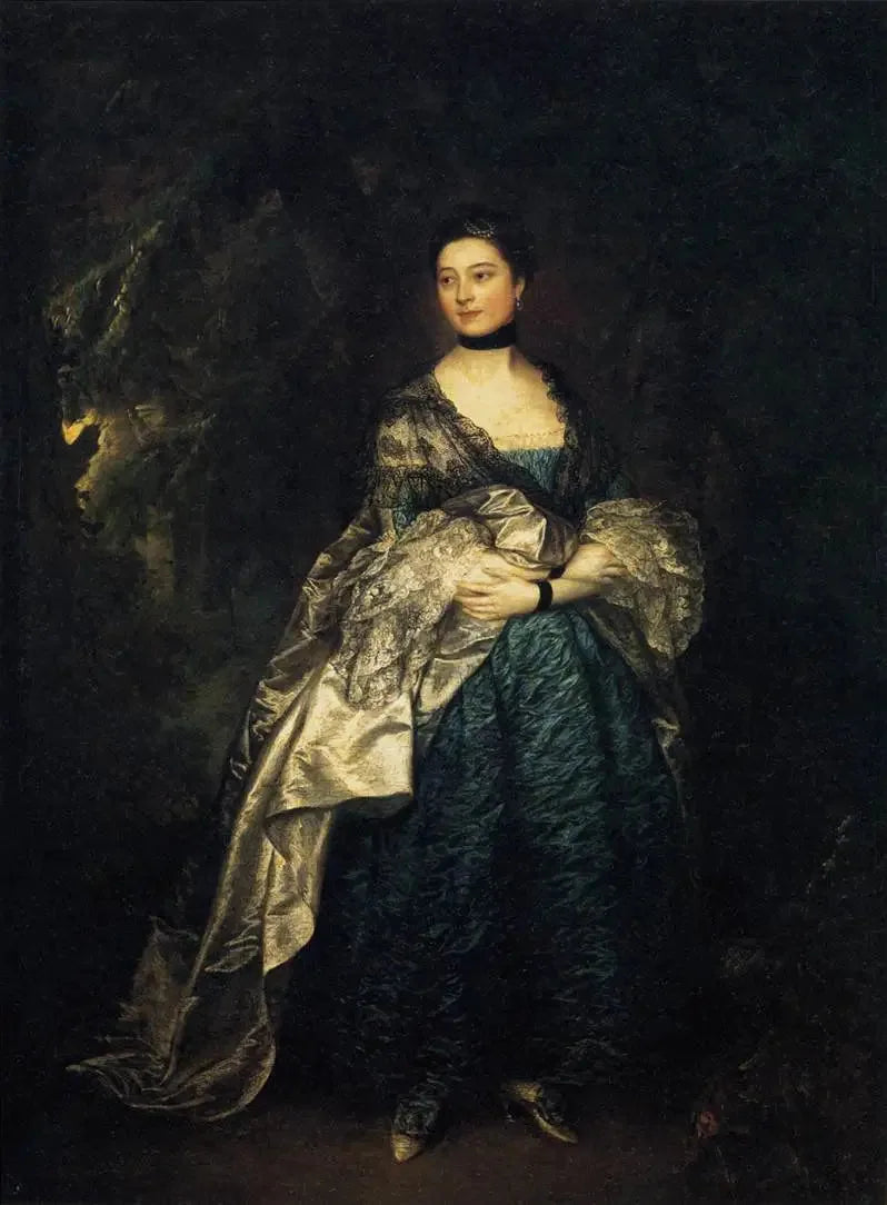 Portrait de Lady Alston - Thomas Gainsborough image 1 reproduction d’œuvre d’art à l’huile