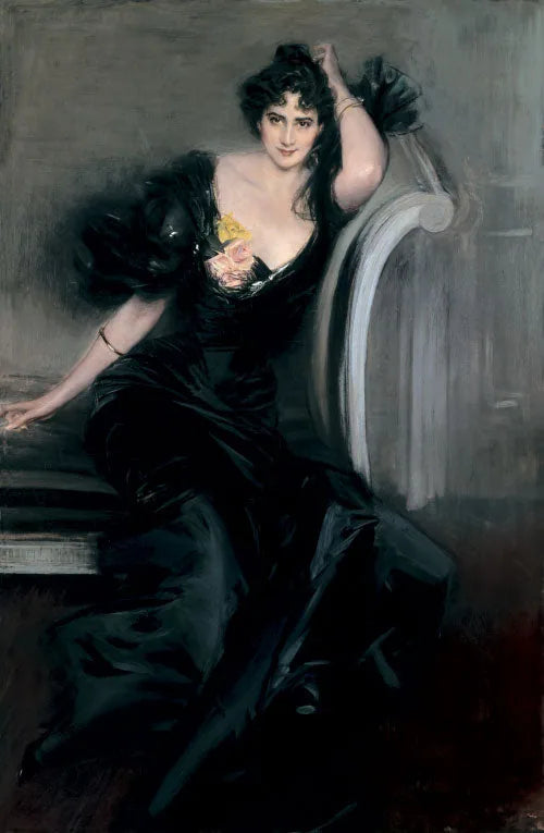Portrait de Lady Colin Campbell, née Gertrude Elisabeth Blood - Giovanni Boldini image 1 reproduction réalisée par Alpha Reproduction