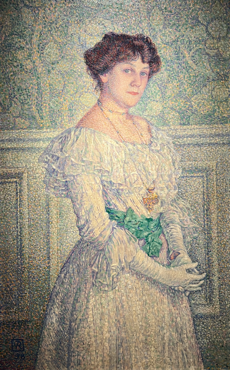 Portrait de Laure Flé - Théo van Rysselberghe