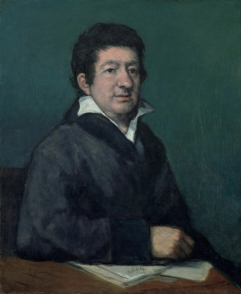 Portrait de Leandro Fernández de Moratín (1824) - Francisco de Goya