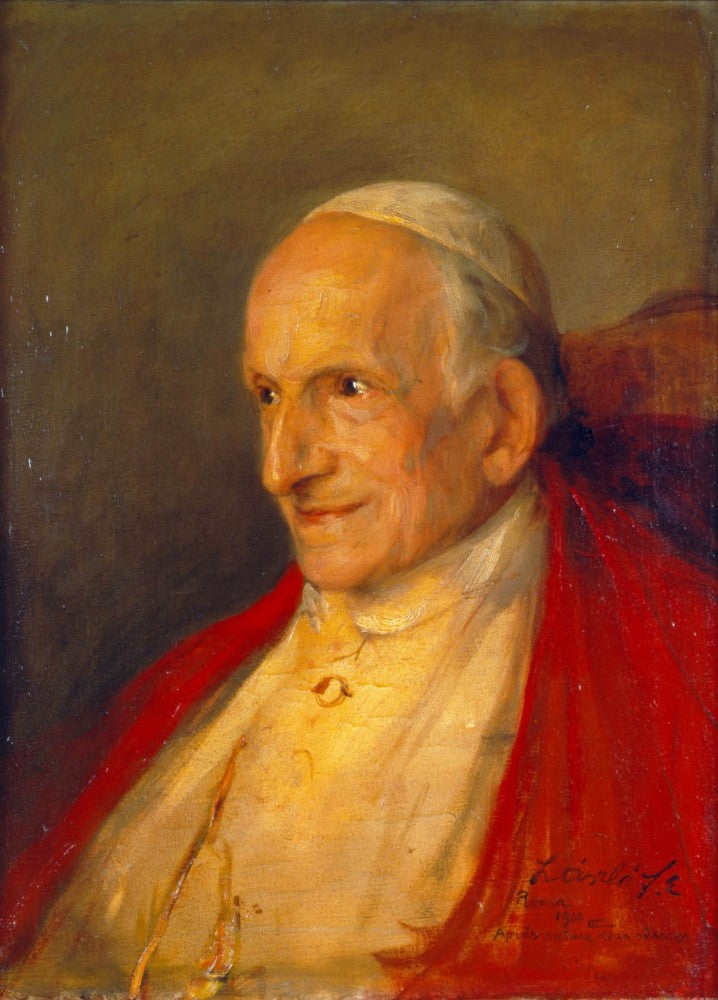 Portrait de Léon XIII - Philip de László image 1 reproduction de peinture à l’huile