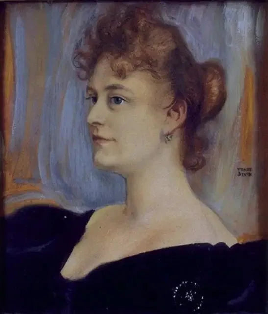 Portrait de Lillian Sanderson - Franz Von Stuck