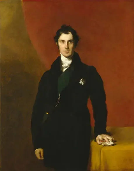 Portrait de Lord Aberdeen - Thomas Lawrence image 1 copie de tableau peinte à la main