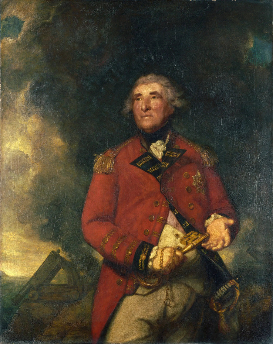 Portrait de Lord Heathfield - Joshua Reynolds