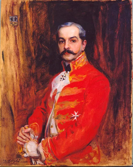 Portrait de Louis Antoine van Loon (1862-1953) - Philip de László image 1 reproduction artisanale de tableau