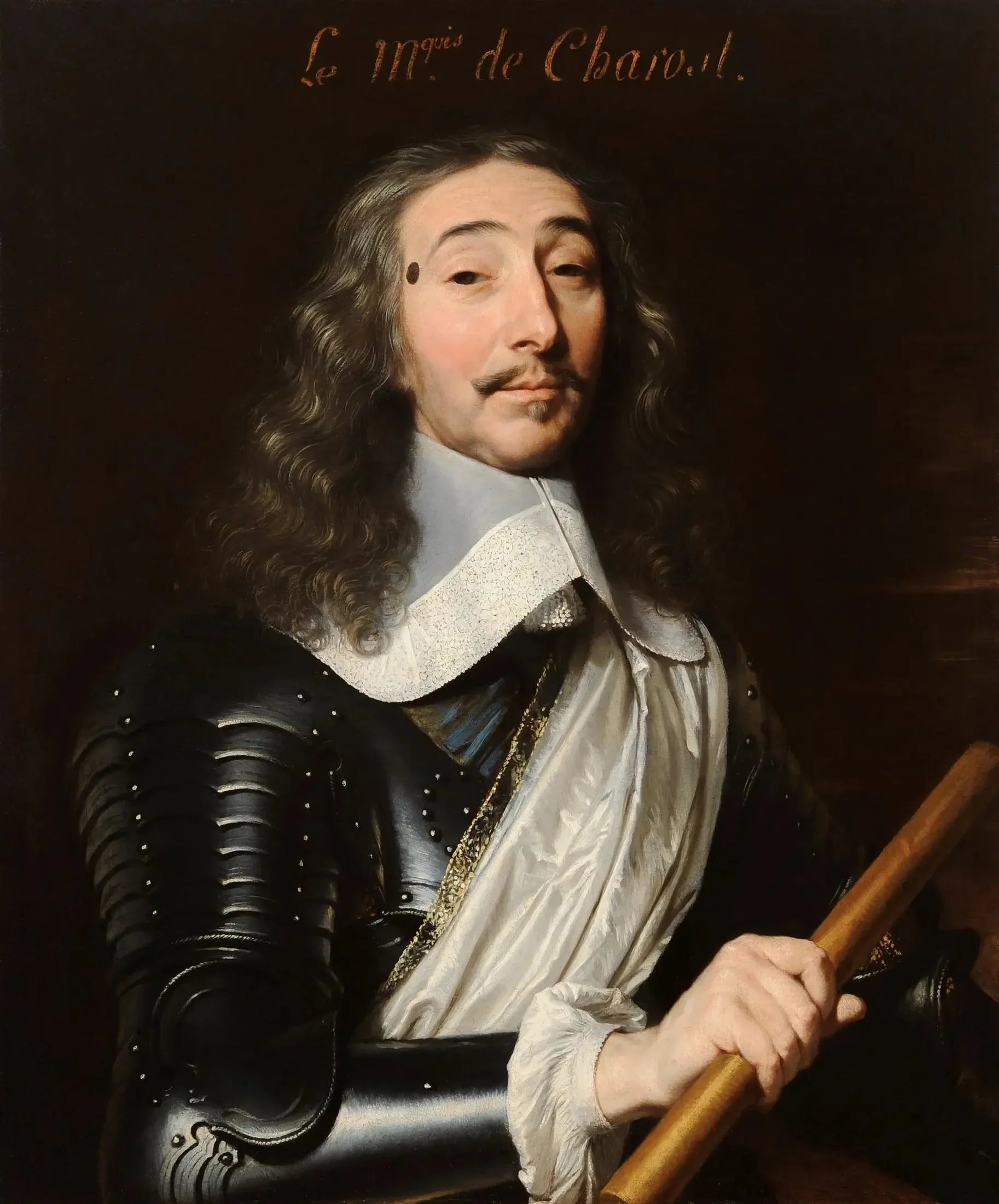 Portrait de Louis de Béthune, comte, puis duc de Charost - Philippe de Champaigne image 1 reproduction réalisée par Alpha Reproduction