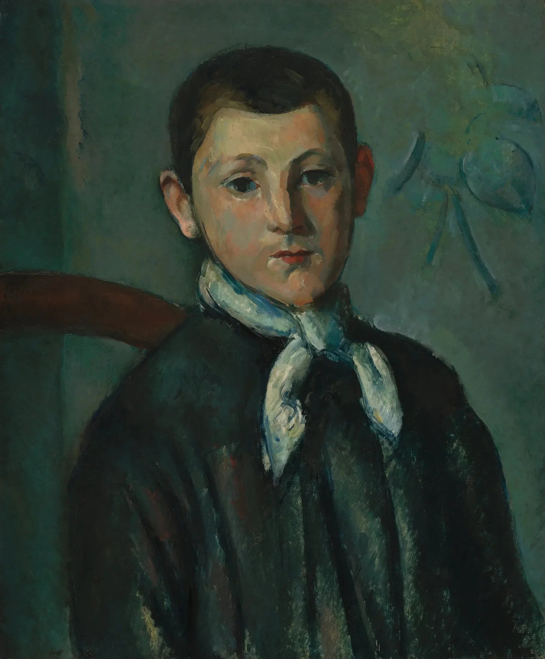 Portrait de Louis Guillaume - Paul Cézanne image 1 reproduction artisanale de tableau