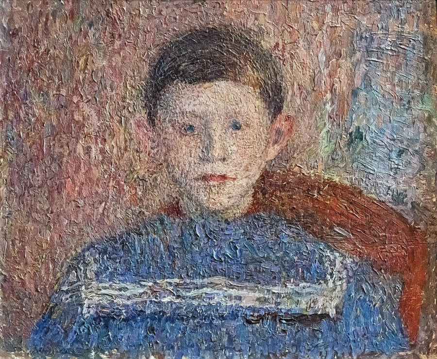 Portrait de Louis Jaurès - Henri-Jean Guillaume Martin image 1 copie peinte à la main à l’huile