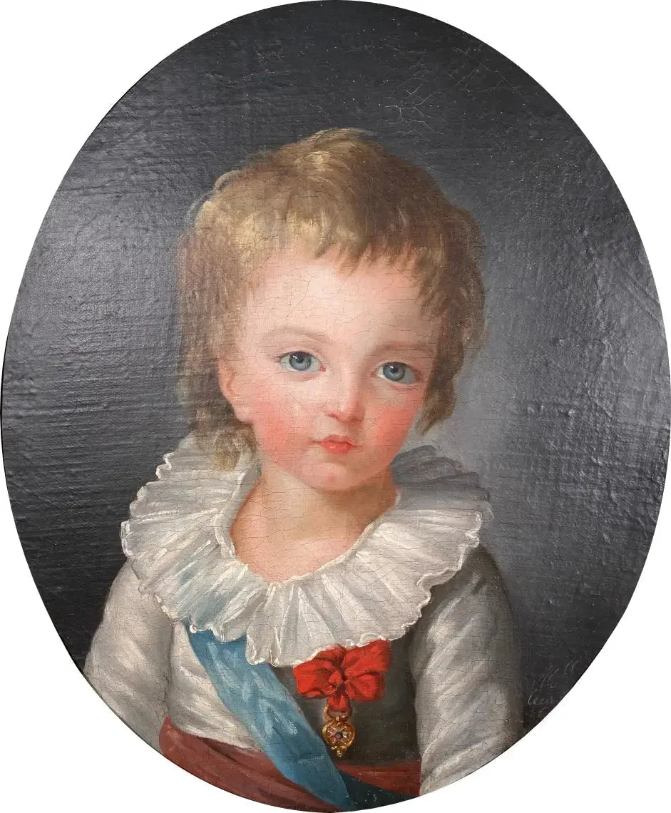 Portrait de Louis-Joseph, dauphin de France - Marie-Guillemine Benoist image 1 reproduction artisanale de tableau