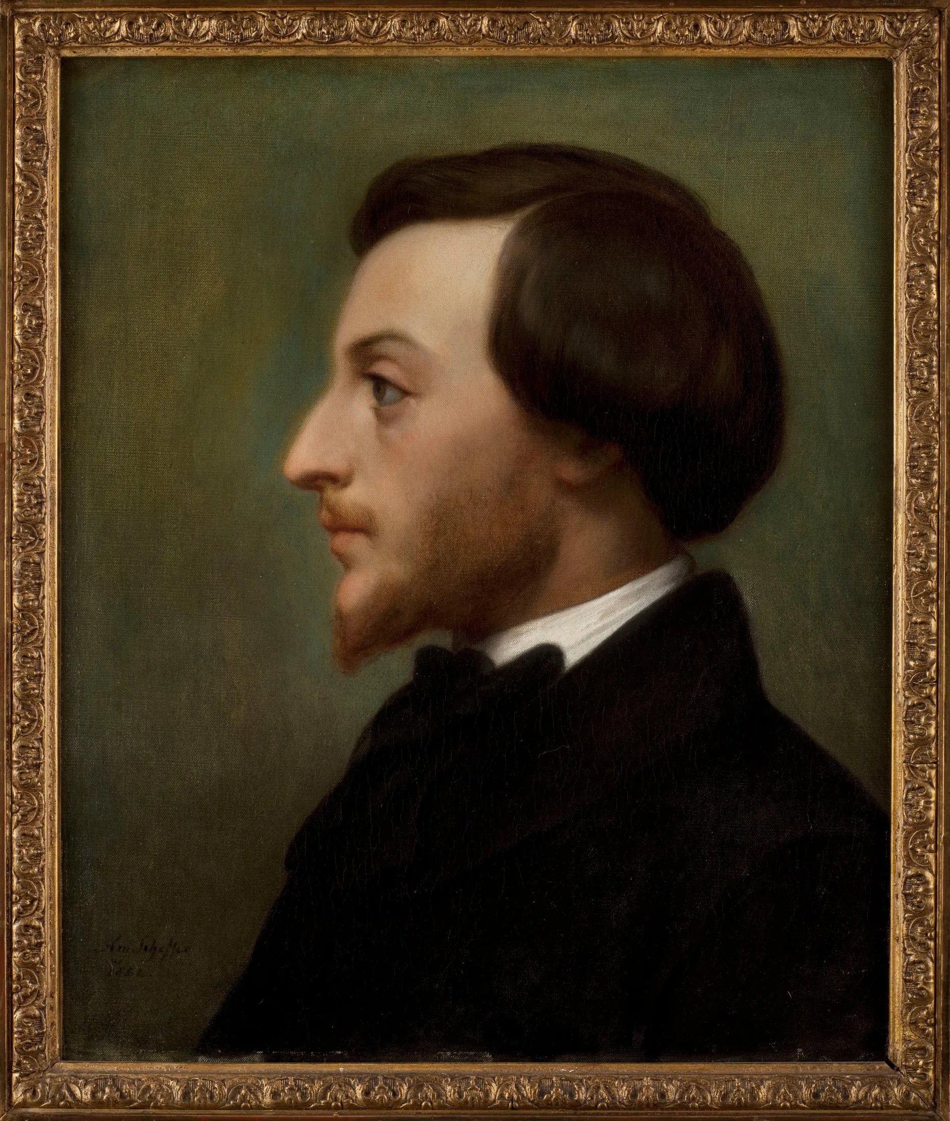 Portrait de Louis Ratisbonne - Ary Scheffer image 1 reproduction de peinture à l’huile