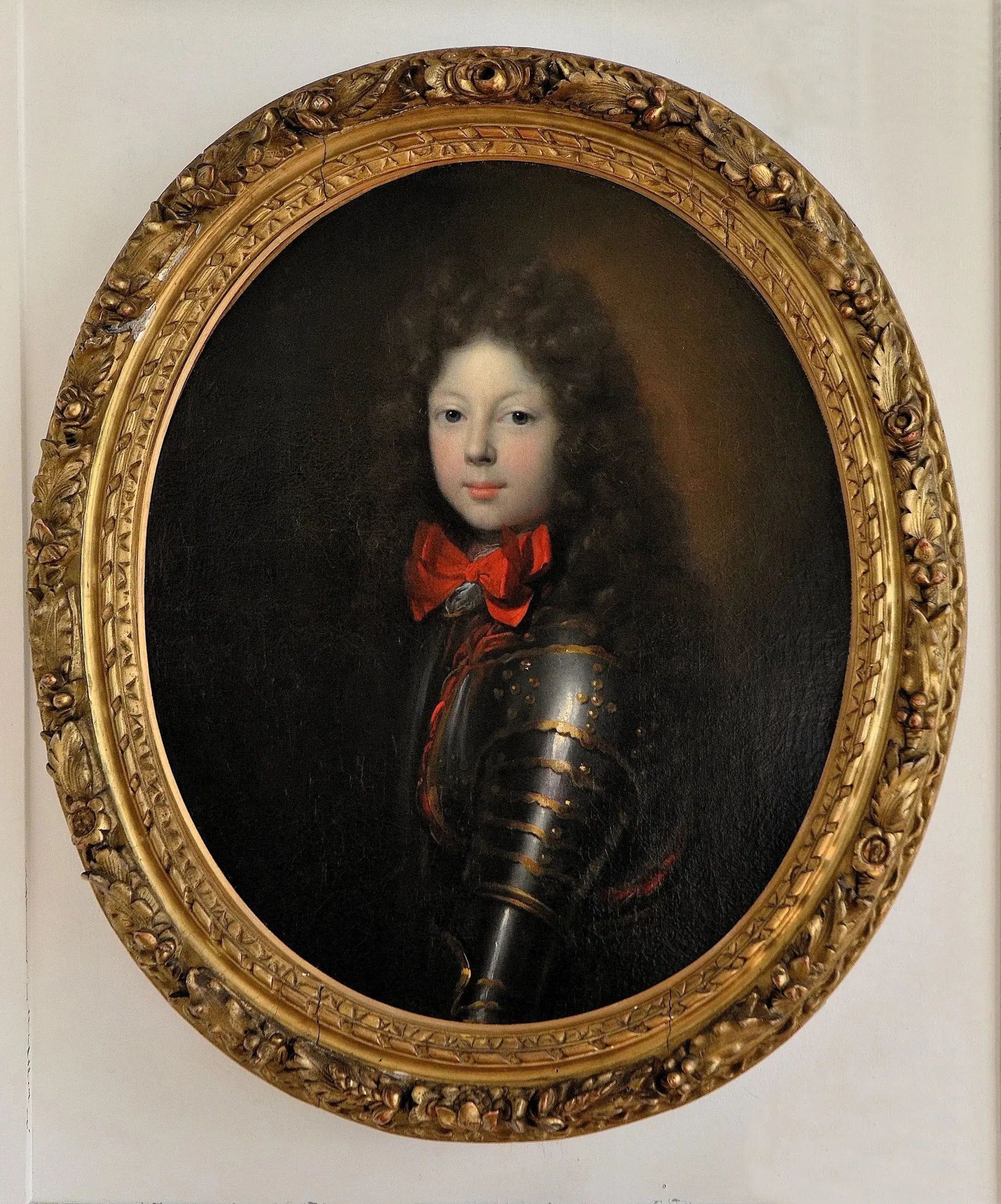 Portrait de Louis Saint-Simon, Vidame de Chartres - Hyacinthe Rigaud image 1 reproduction artisanale de tableau