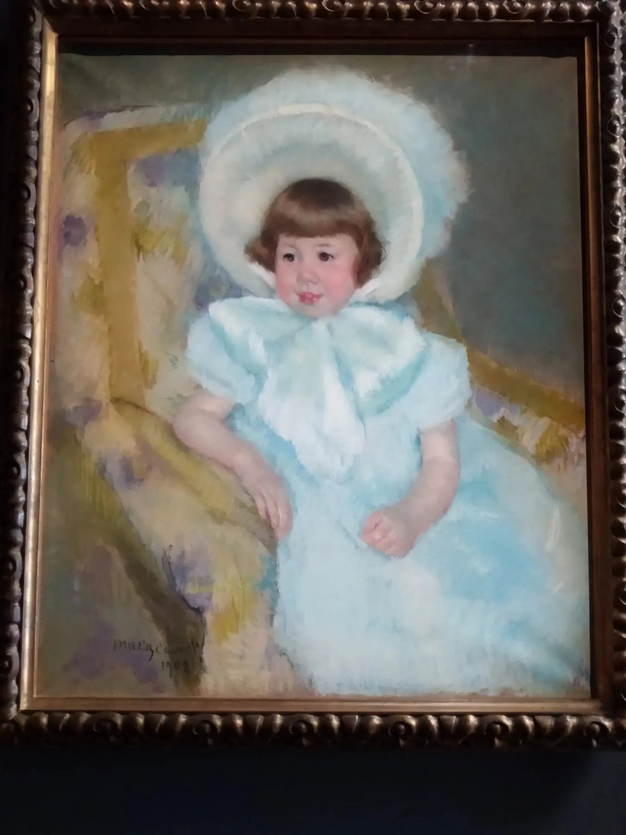 Portrait de Louise-Aurore Villeboeuf enfant - Mary Cassatt