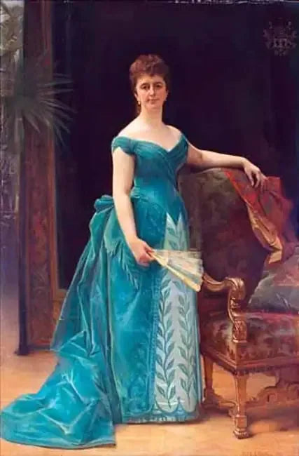 Portrait de Louise Catherine Antoinette Borski - Alexandre Cabanel image 1 copie de tableau peinte à la main