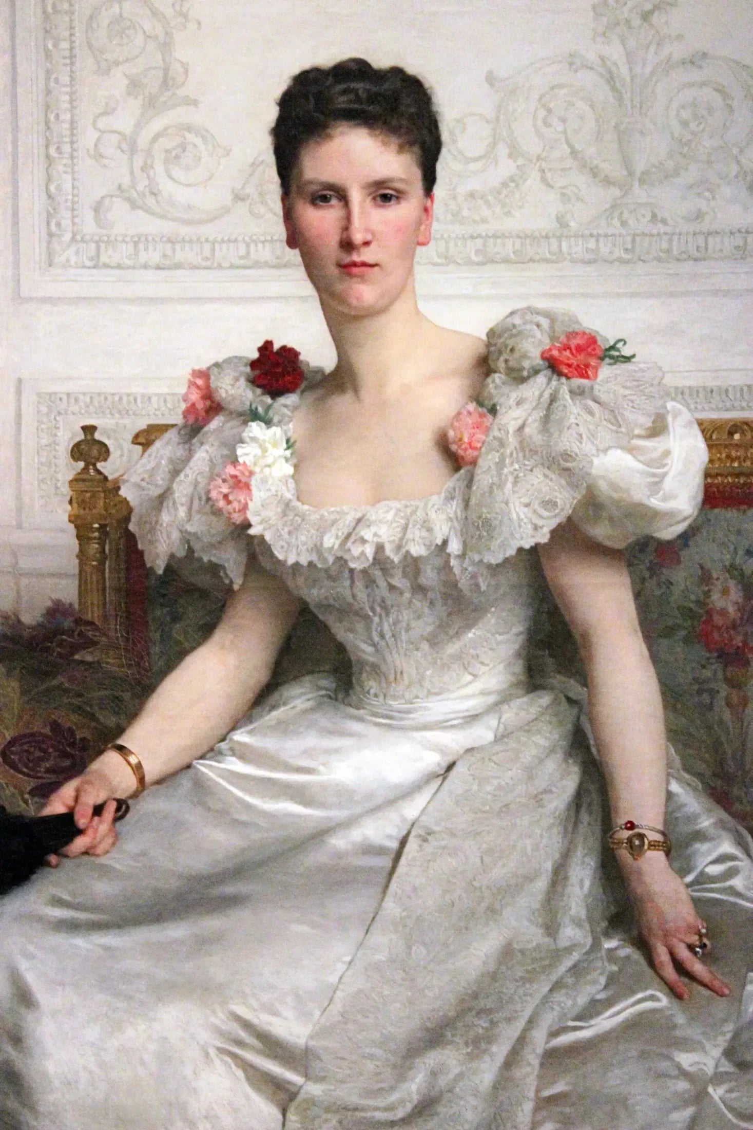 Portrait de Louise de Rohan-Chabot, comtesse de Cambacérès - Bouguereau image 1 reproduction réalisée par Alpha Reproduction