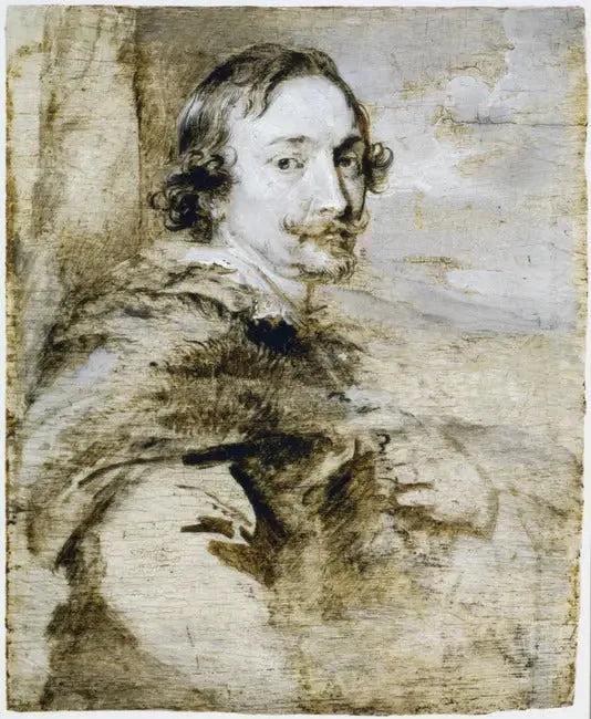 Portrait de Lucas van Uffel ou Daniel Nys - Antoine van Dyck image 1 reproduction réalisée par Alpha Reproduction