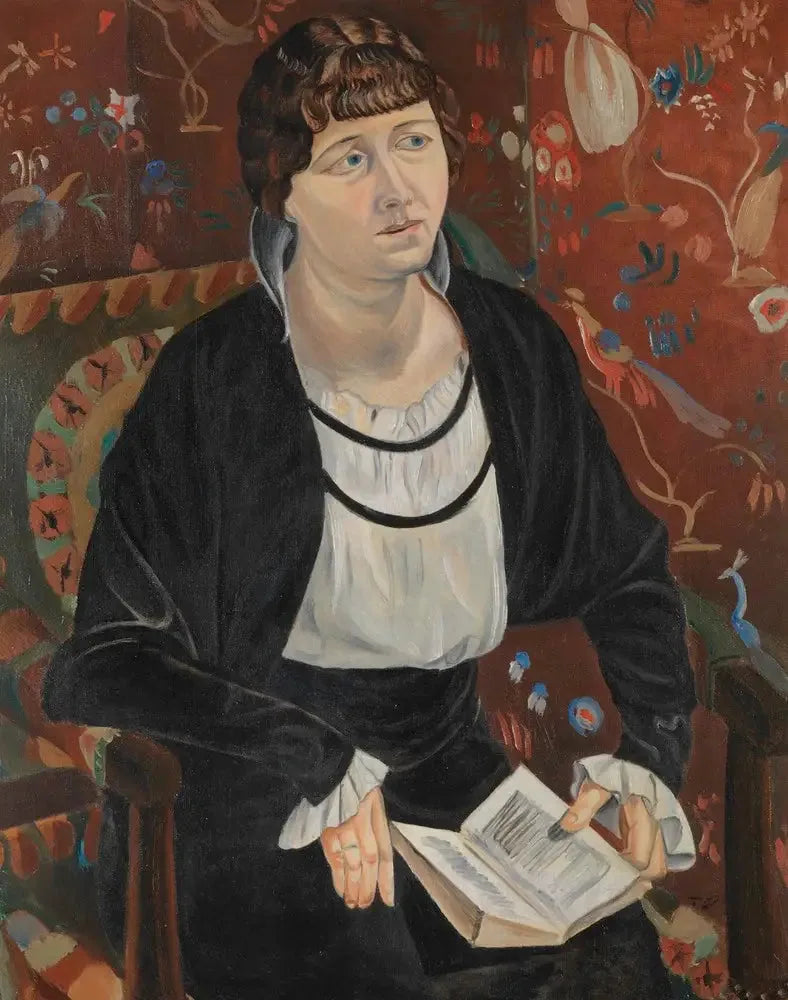 Portrait de Lucie Kahnweiler - André Derain image 1 reproduction artisanale de tableau