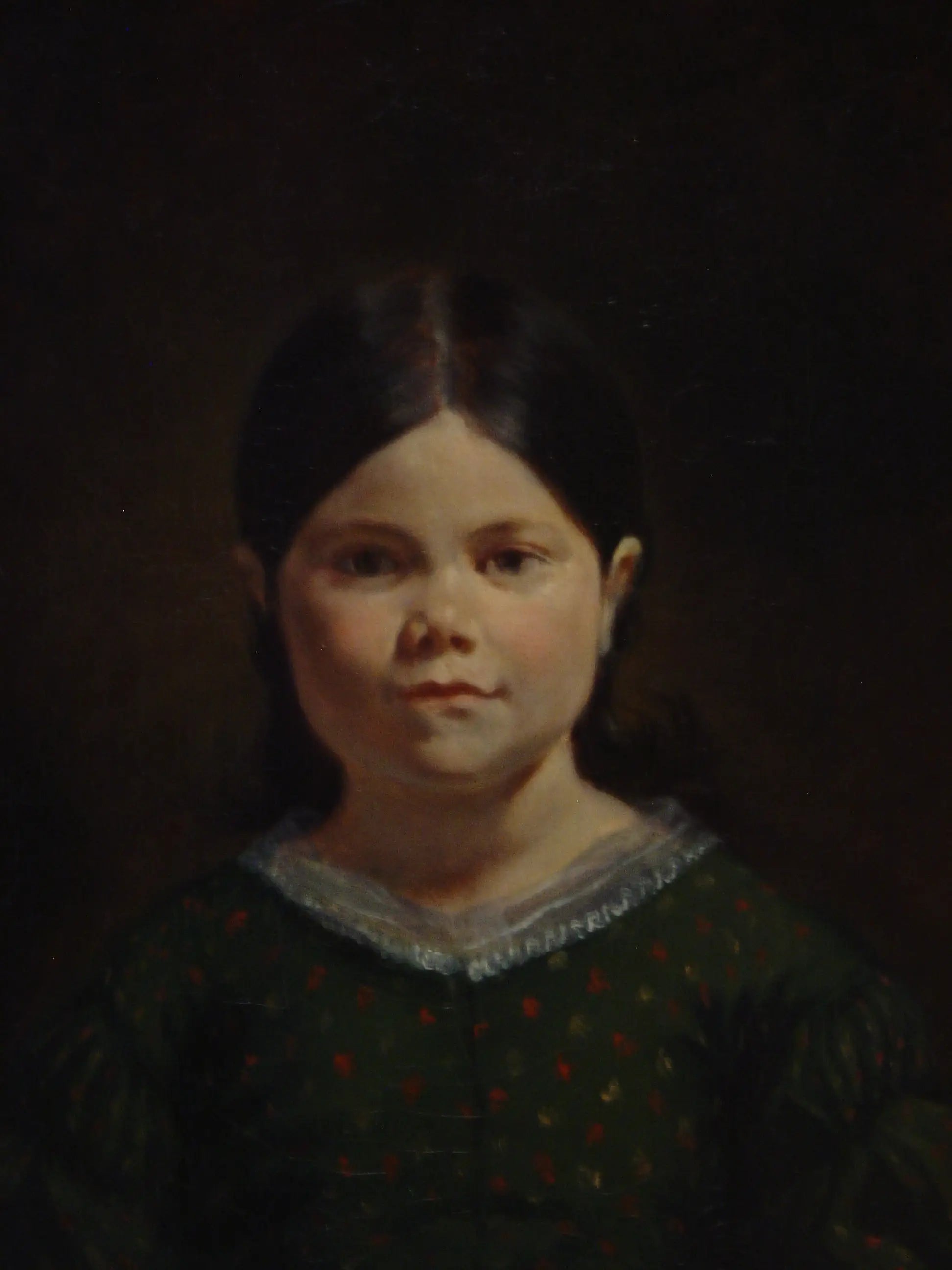 Portrait de Lucille Virginie Le Guillou - Eugène Delacroix image 1 tableau peint à l’huile sur toile