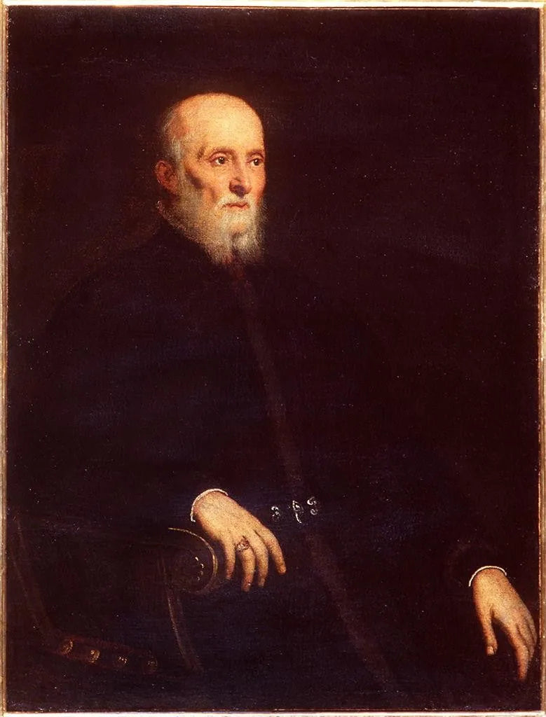 Portrait de Luigi Cornaro - Jacopo Tintoretto image 1 reproduction d’œuvre d’art à l’huile