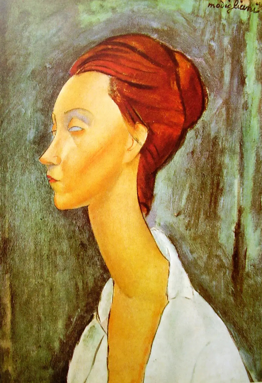 Portrait de Lunia - Amedeo Modigliani image 1 tableau peint à l’huile sur toile