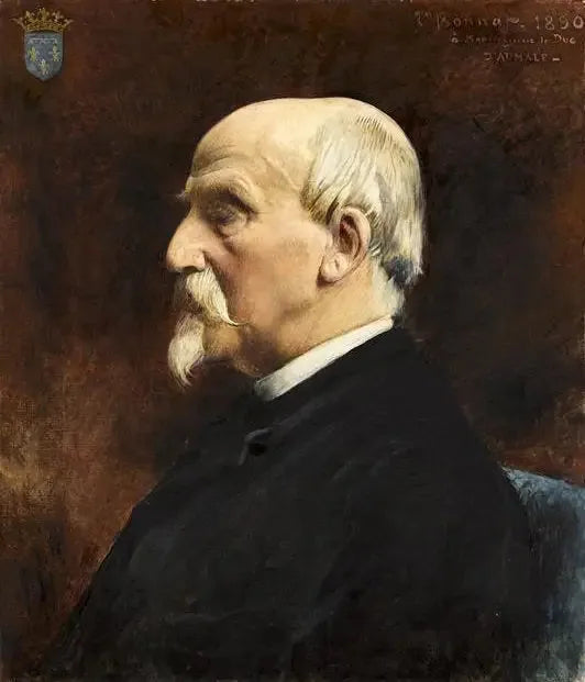 Portrait de M. le duc d'Aumale (1890) - Léon Bonnat image 1 tableau peint à l’huile sur toile