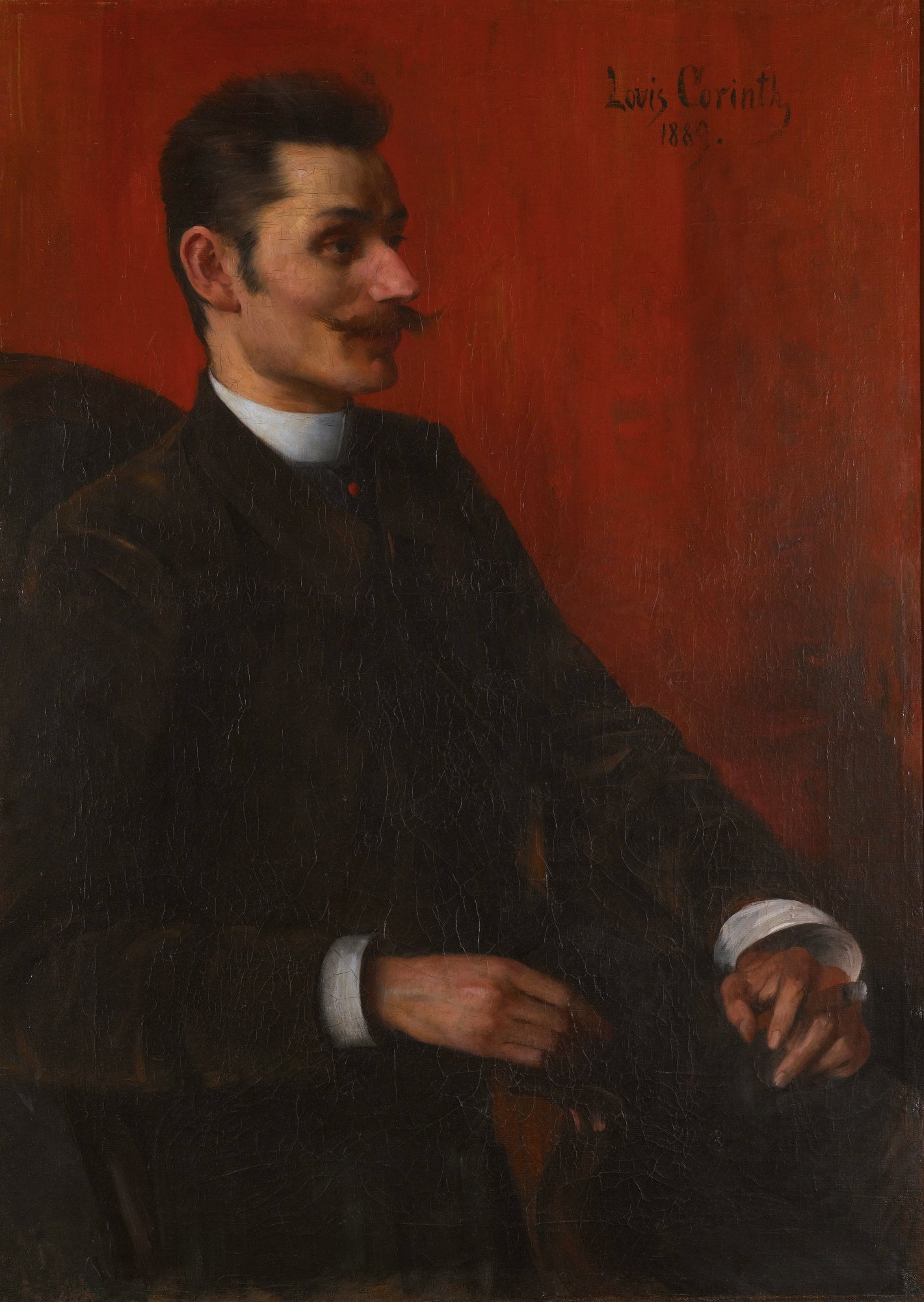 Portrait de M. Lilienthal - Lovis Corinth image 1 reproduction de peinture à l’huile