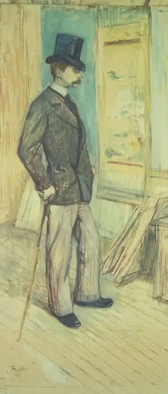 Portrait de M. Paul Sescau (Portrait de M. Paul Sescau) - Henri de Toulouse-Lautrec