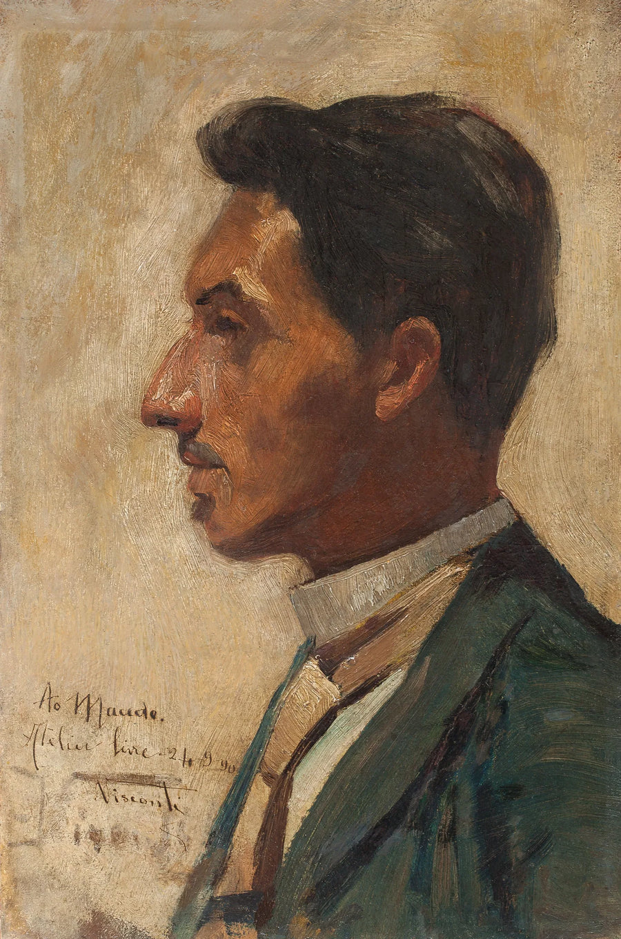 Portrait de Macedo - Eliseu Visconti
