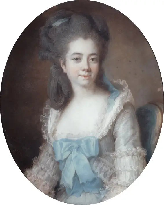 Portrait de Madame Aignan de Sanlot - Élisabeth Vigée Le Brun image 1 reproduction de peinture à l’huile