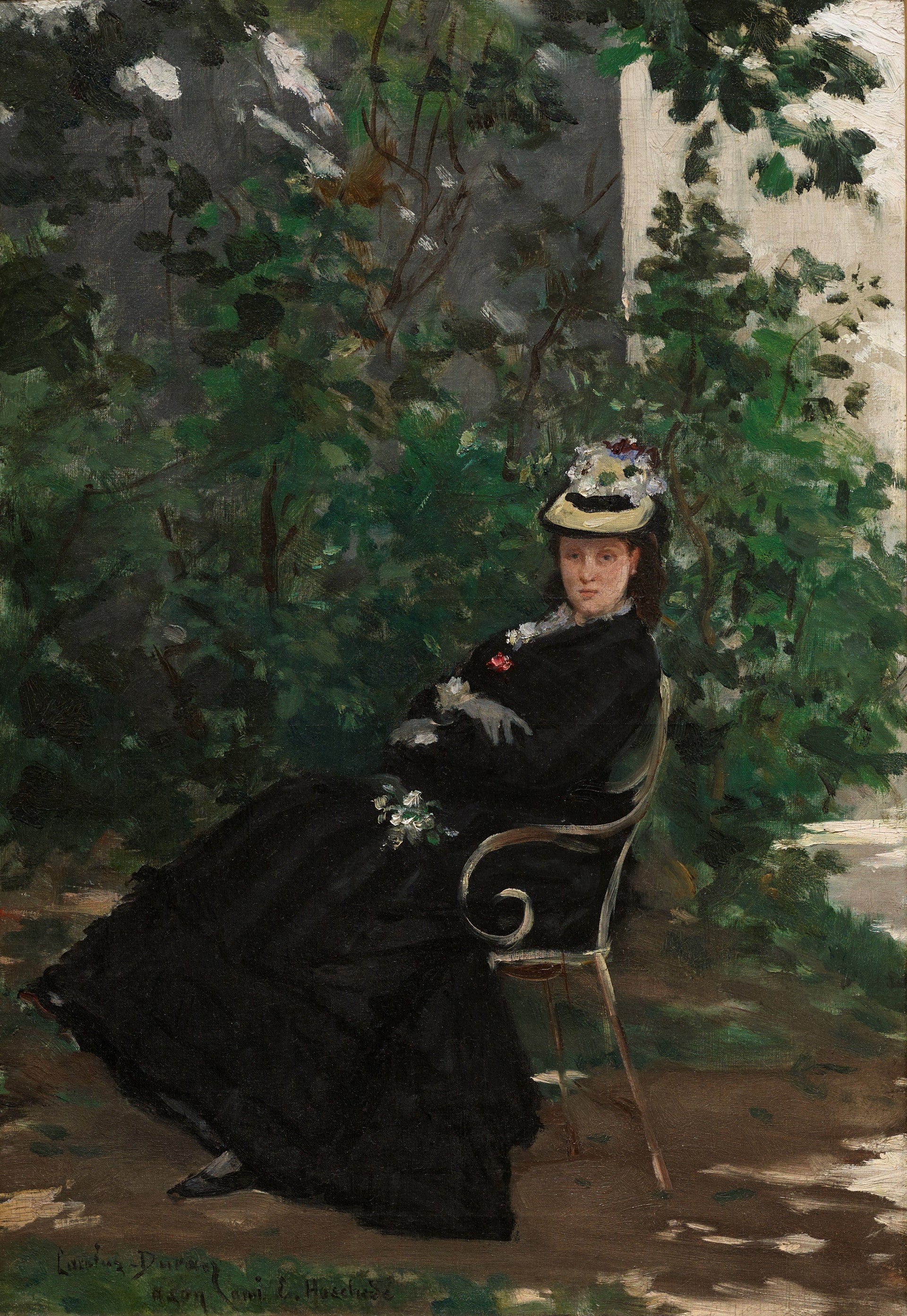 Portrait de Madame Alice Hoschedé - Carolus-Duran image 1 reproduction de peinture à l’huile