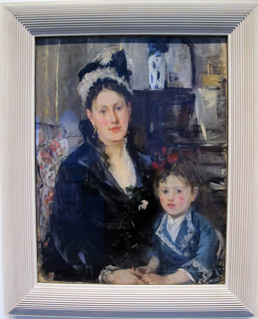 Portrait de Madame Boursier et de sa fille - Berthe Morisot
