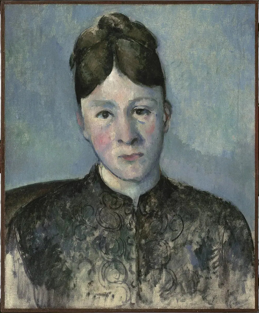Portrait de Madame Cézanne - Paul Cézanne