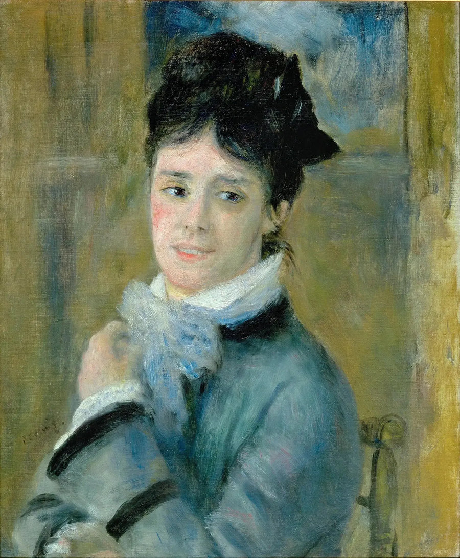 Portrait de Madame Claude Monet - Pierre-Auguste Renoir