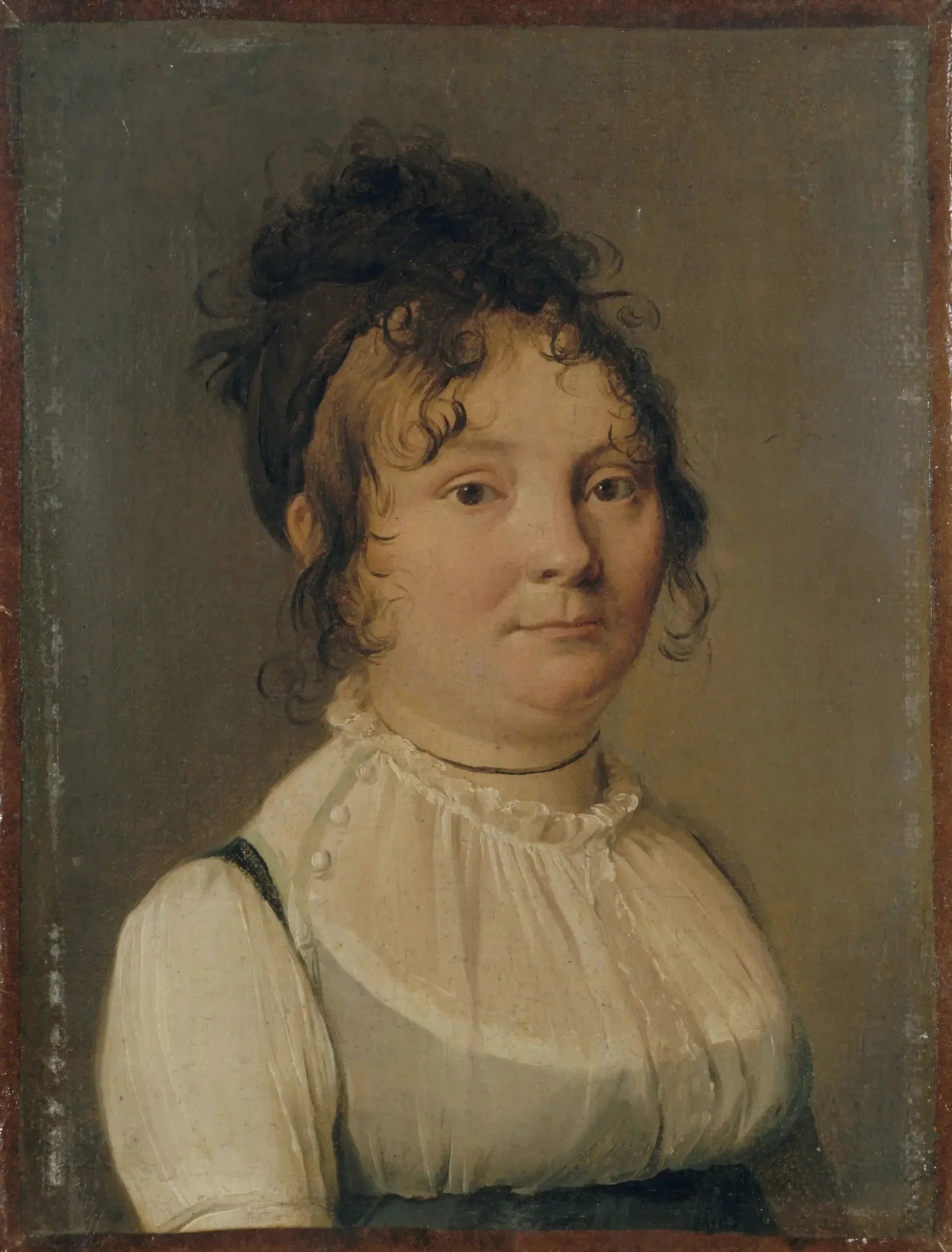 Portrait de Madame Corsse - Louis-Léopold Boilly image 1 reproduction artisanale de tableau