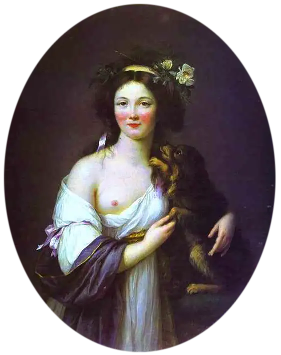 Portrait de Madame d'Aguesseau - Élisabeth Vigée Le Brun image 1 copie peinte à la main à l’huile