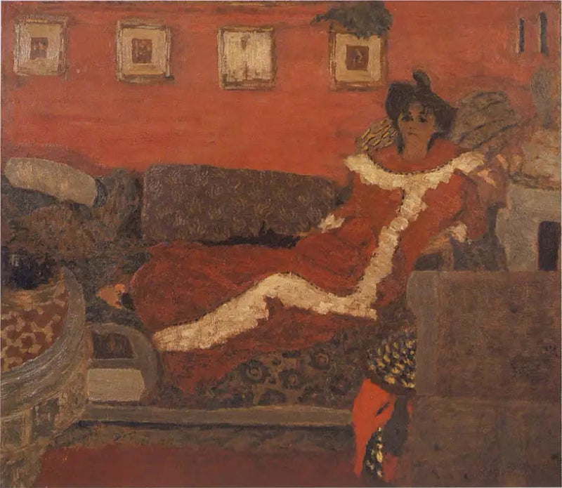 Portrait de Madame Delierre - Édouard Vuillard