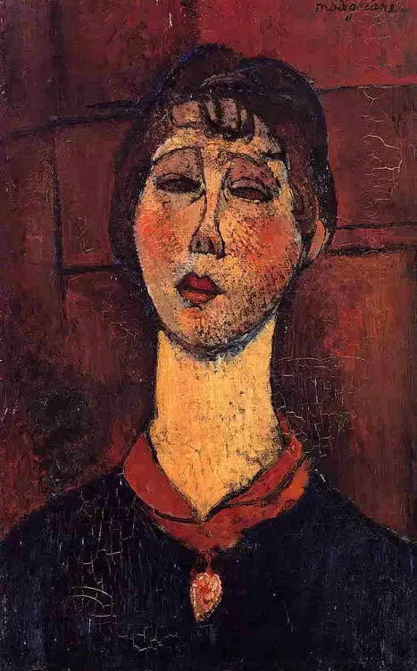 Portrait de Madame Dorival - Amedeo Modigliani image 1 copie de tableau peinte à la main