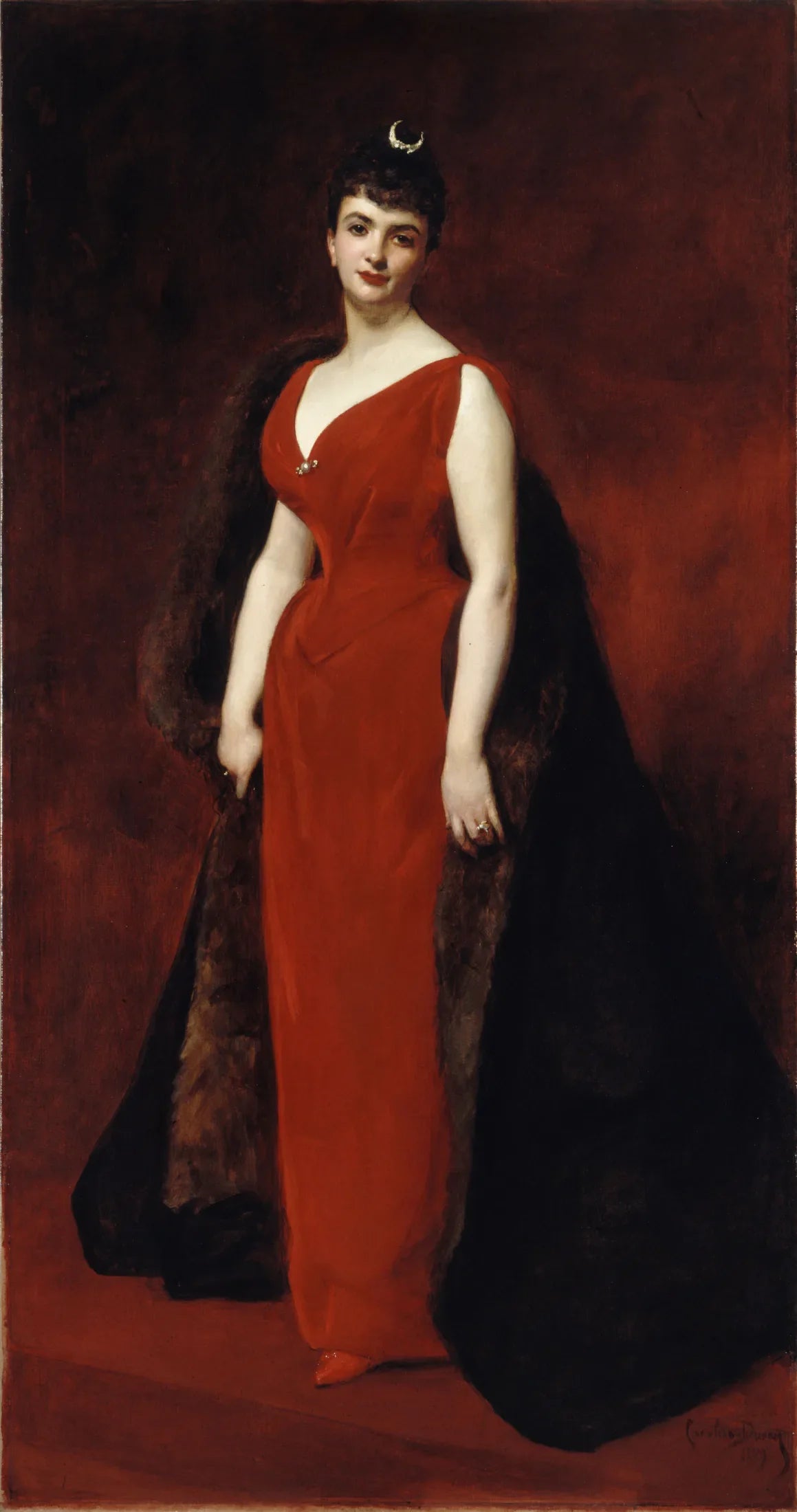 Portrait de Madame Edgar Stern - Carolus-Duran image 1 reproduction d’œuvre d’art à l’huile