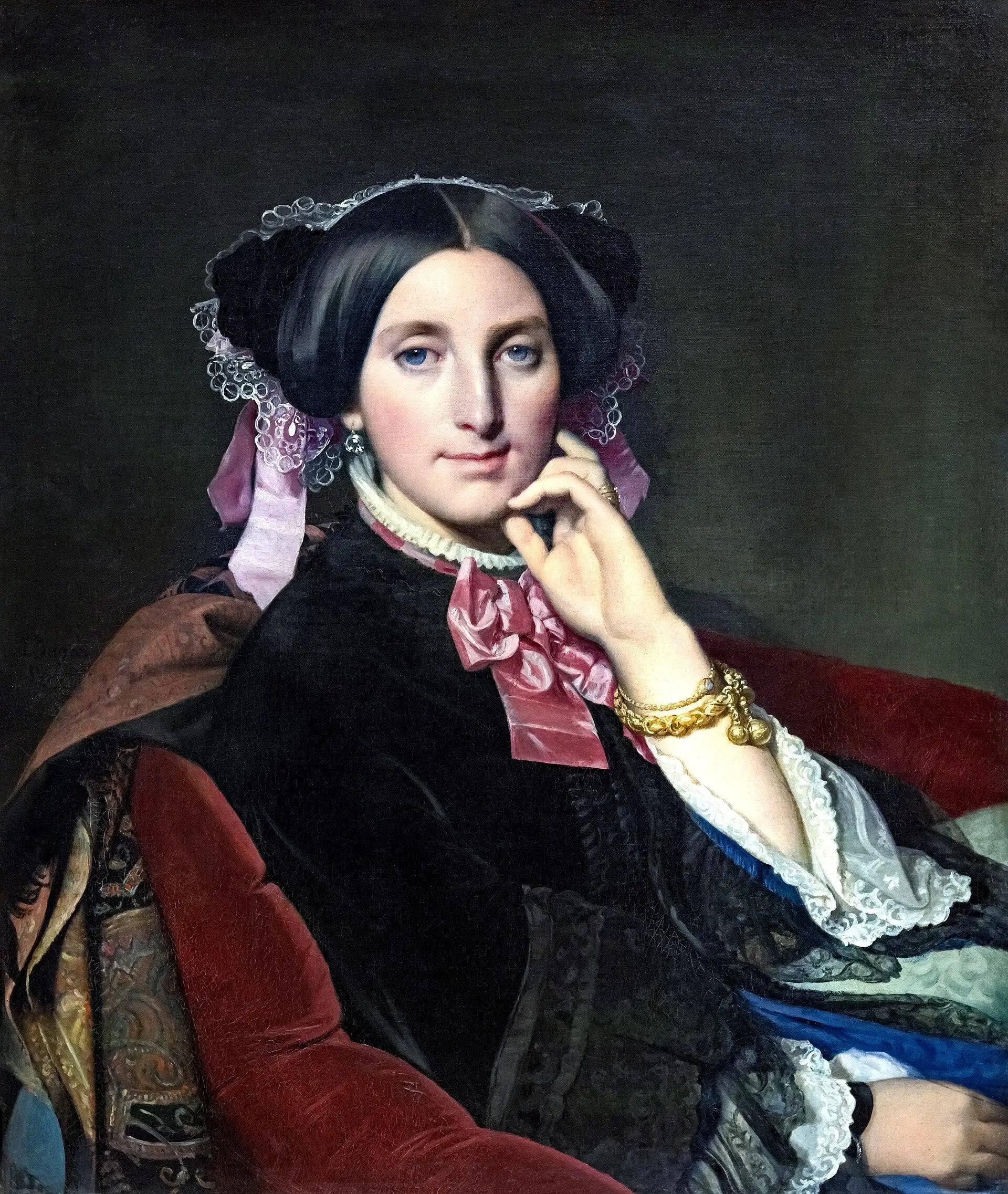 Portrait de Madame Gonse - Jean-Auguste-Dominique Ingres image 1 copie de tableau peinte à la main