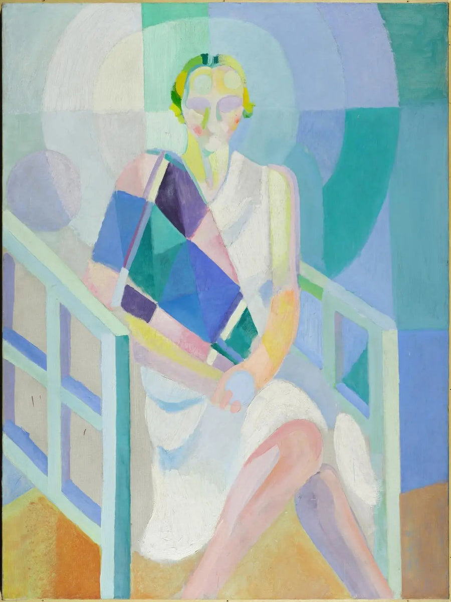 Portrait de Madame Heim - Robert Delaunay
