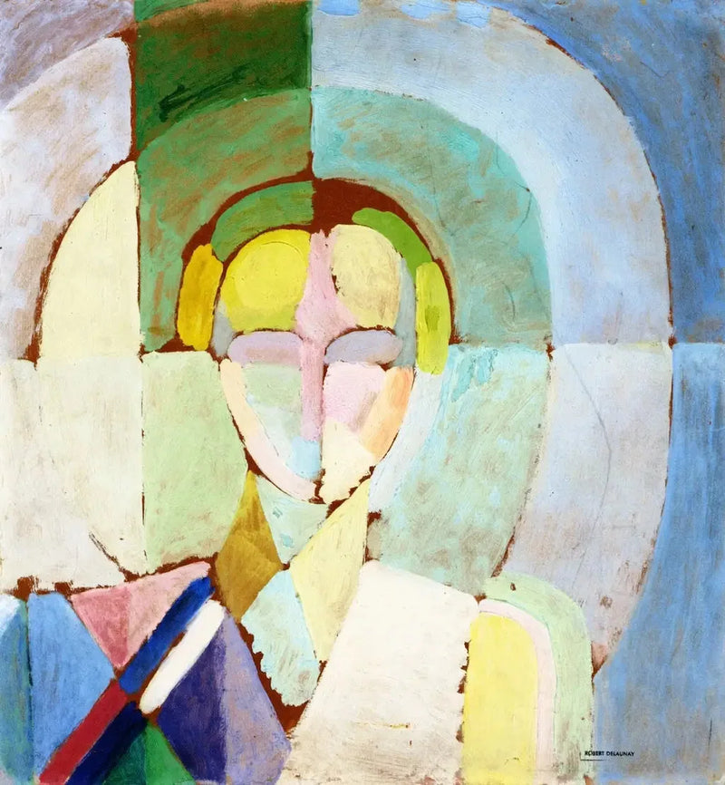 Portrait de Madame Heim - Robert Delaunay