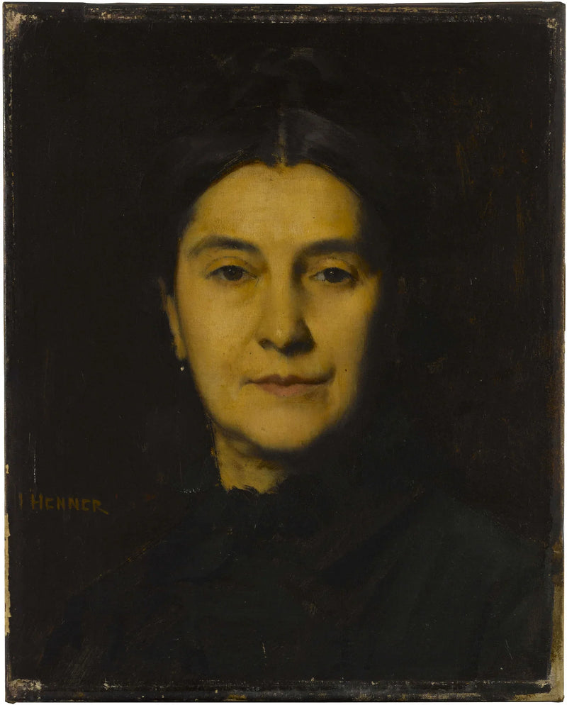 Portrait de Madame Herzog - Jean-Jacques Henner