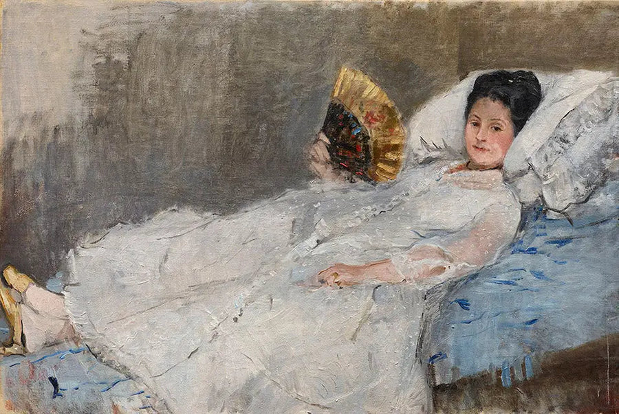 Portrait de Madame Hubbard - Berthe Morisot