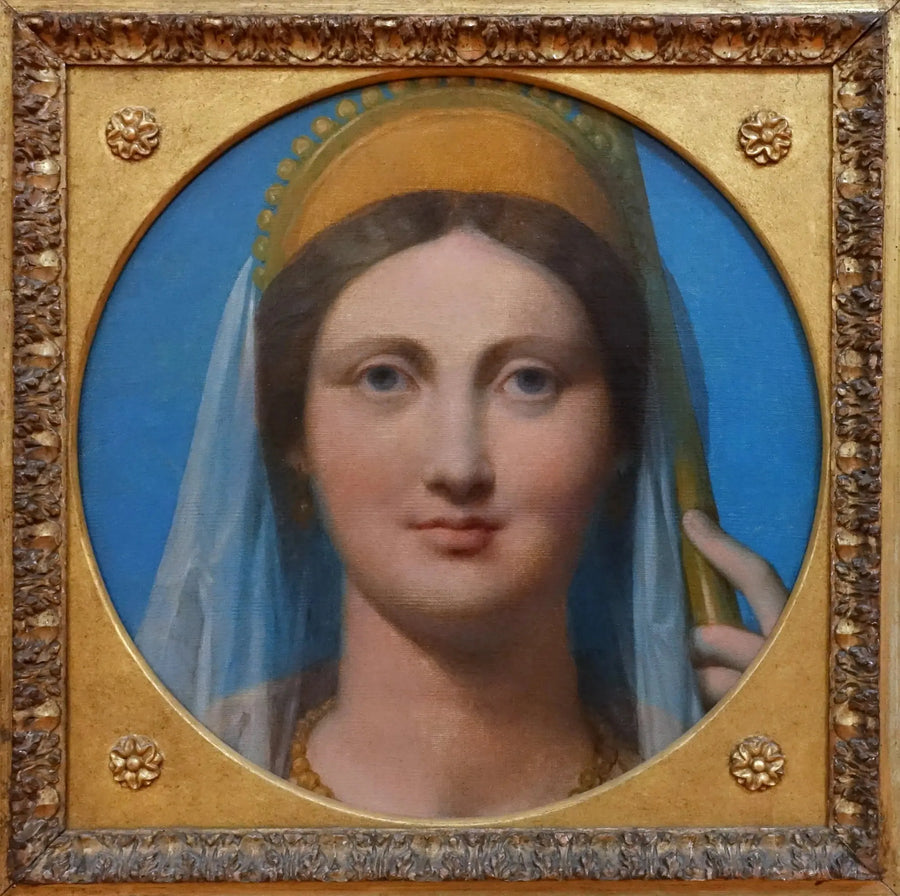Portrait de Madame Jacques Ignace Hittorf en Junon - Jean-Auguste-Dominique Ingres