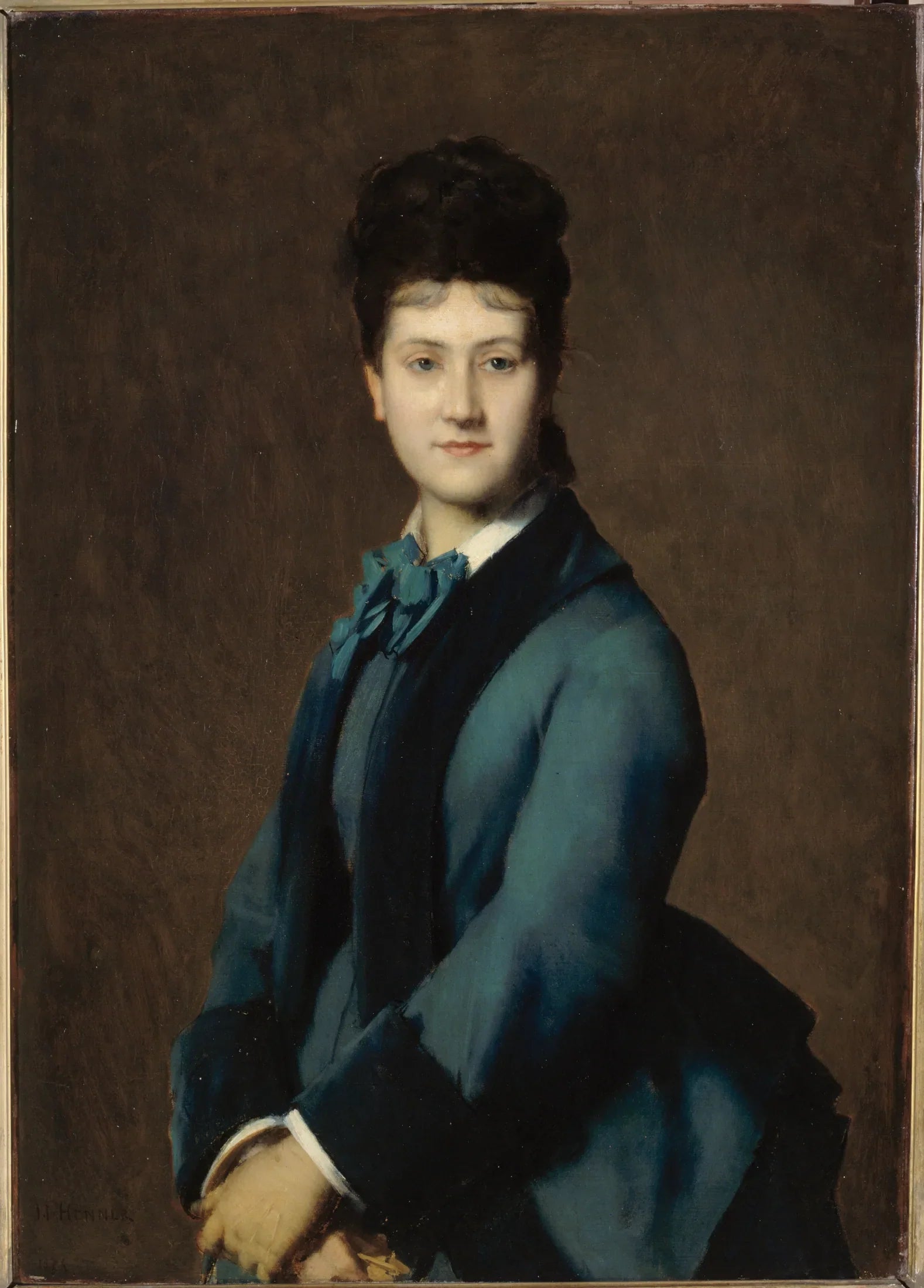 Portrait de Madame Jeantaud - Jean-Jacques Henner image 1 reproduction réalisée par Alpha Reproduction