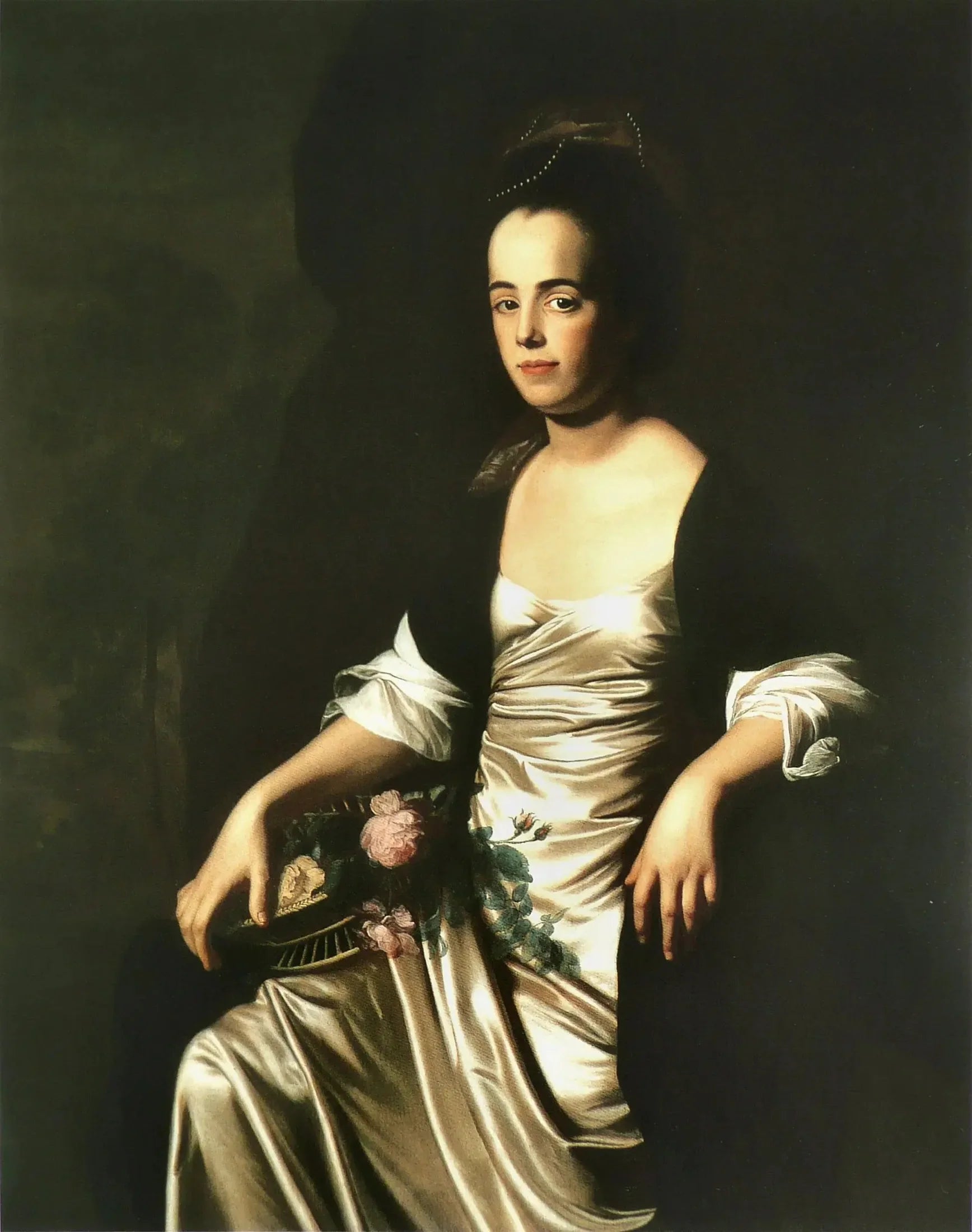 Portrait de Madame John Stevens (Judith Sargent, puis Madame John Murray) - John Singleton Copley image 1 copie de tableau peinte à la main