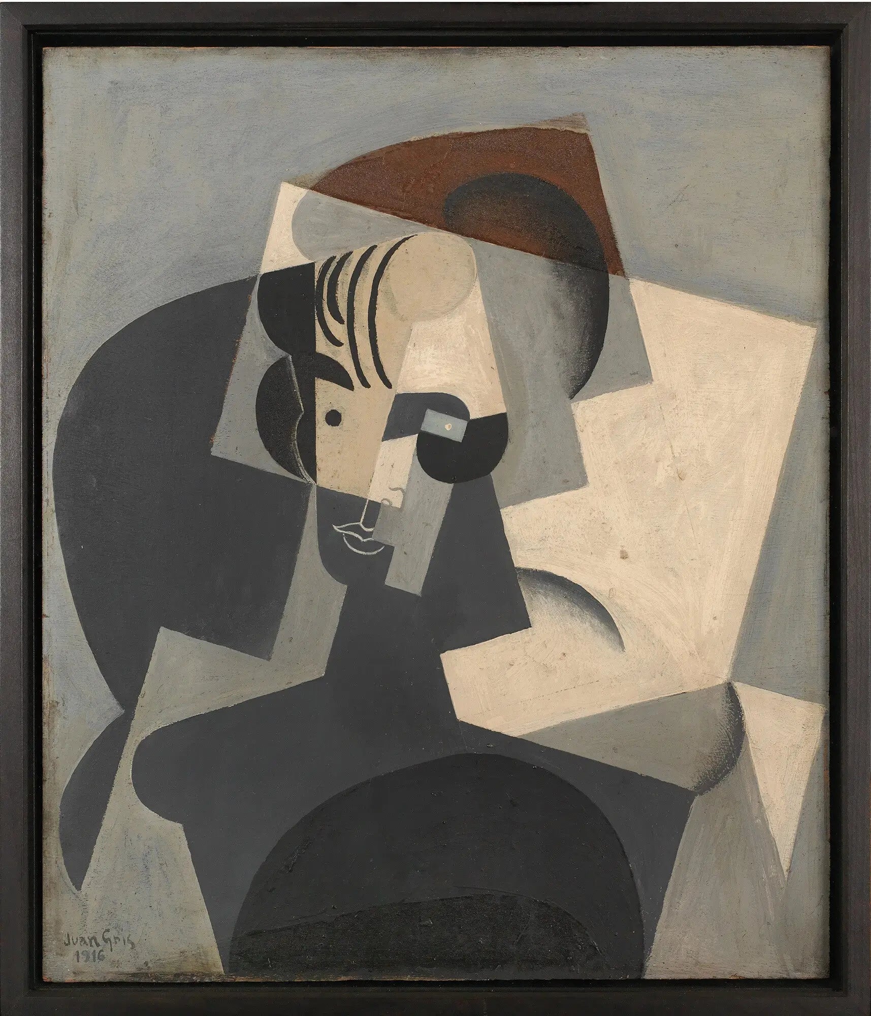 Portrait de Madame Josette Gris - Juan Gris image 1 reproduction de peinture à l’huile