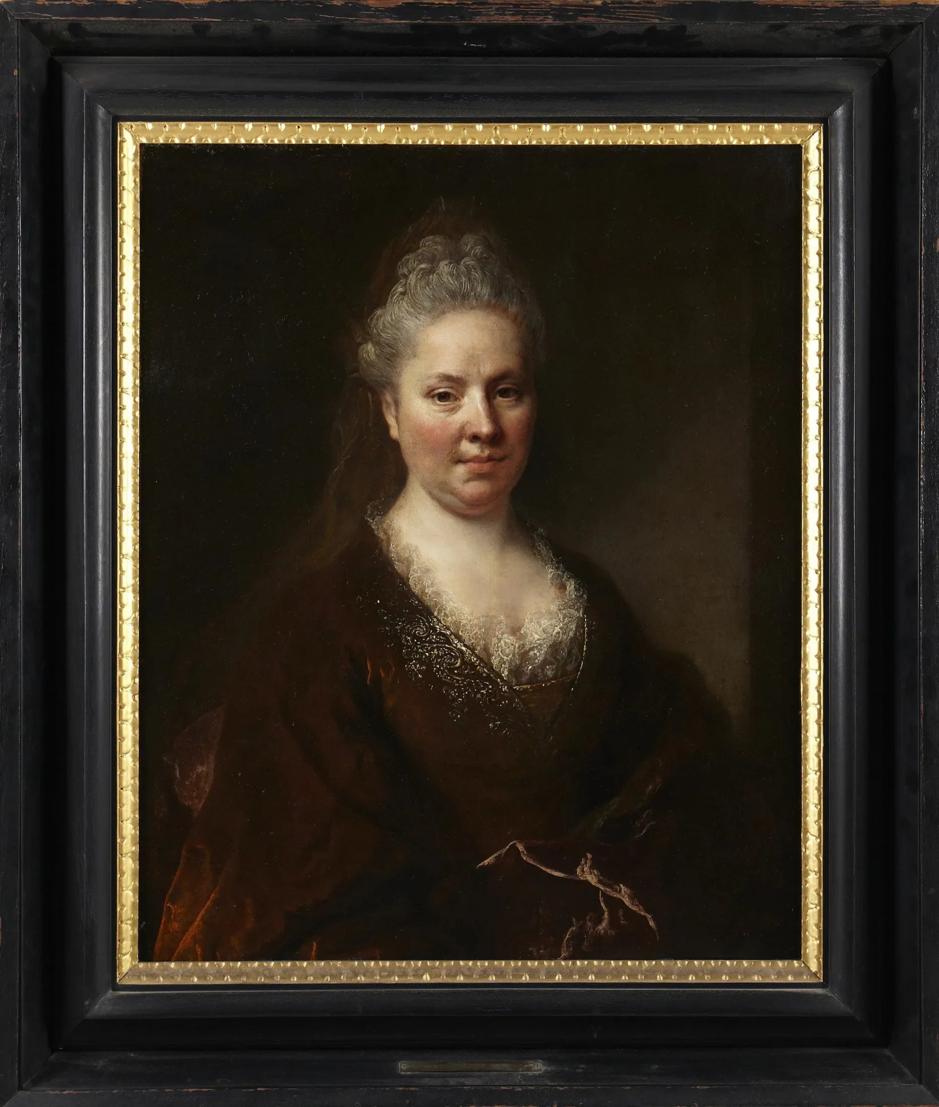 Portrait de Madame Léon de la Mejenelle - Nicolas de Largillière image 1 copie de tableau peinte à la main