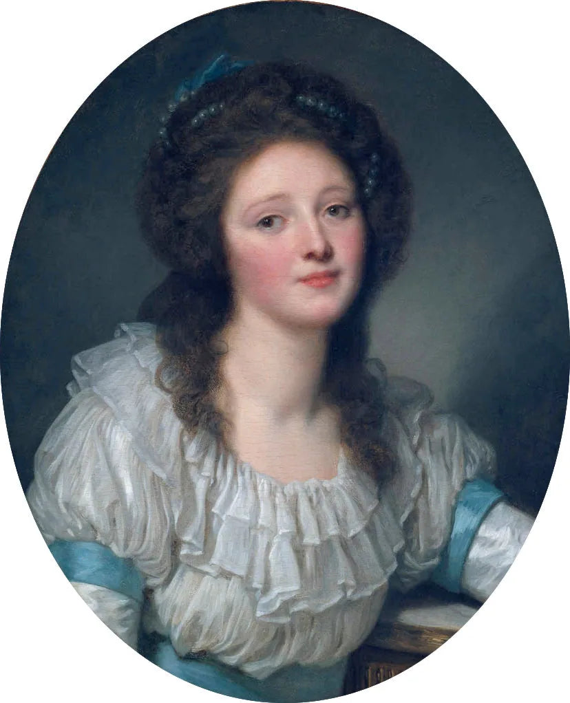 Portrait de Madame Mercier - Jean-Baptiste Greuze image 1 tableau peint à l’huile sur toile