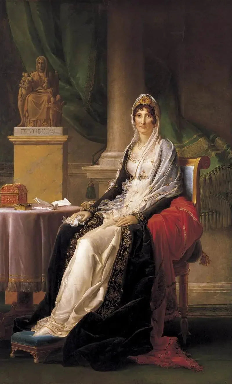 Portrait de Madame Mère - François Gérard image 1 copie peinte à la main à l’huile
